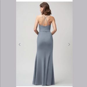 Jenny Yoo “Reese” style #1814 Mayan blue size 4